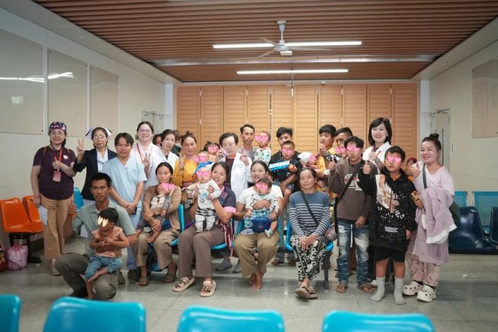 跨越山海，再筑澜湄合作新篇章——“母亲微笑行动”在老挝万象开展唇腭裂儿童义诊活动