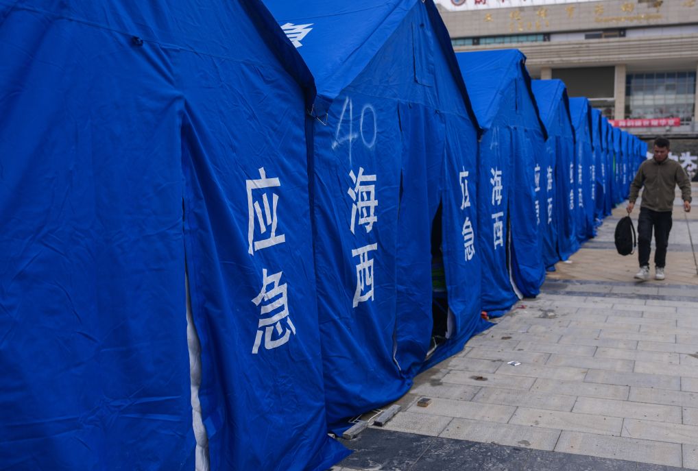 青海海西州地震救援安置继续进行