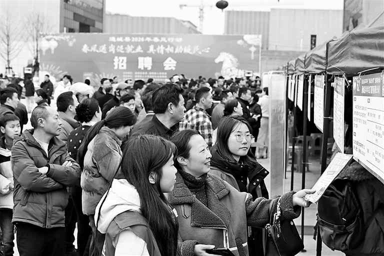 春风送岗促就业