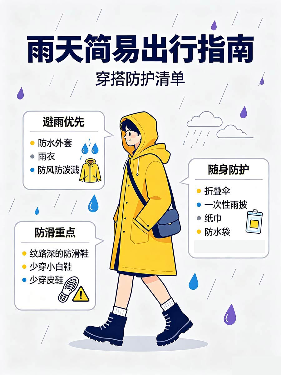 防汛科普：这份雨天出行指南，请查收！