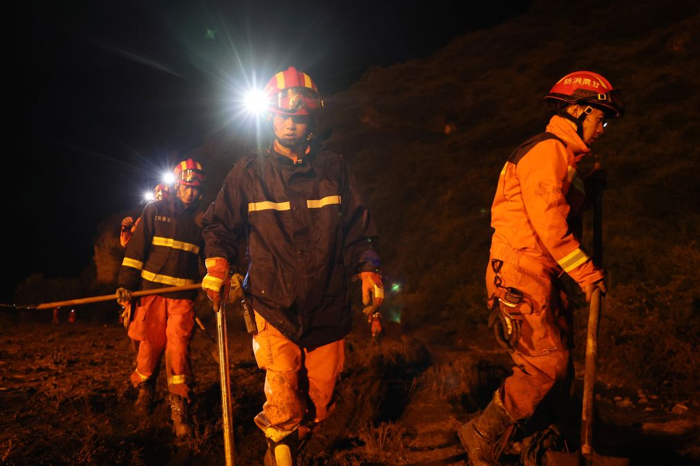 甘肃渭源突发山洪 已致10人死亡
